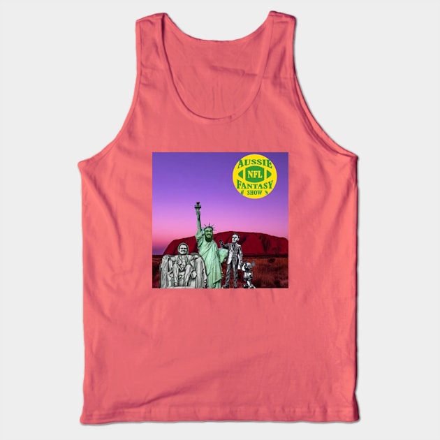 Uluru Tank Top by Aussie NFL Fantasy Show